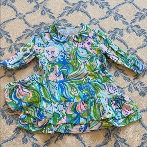 Lilly Pulitzer Kids Dress Set - Green, Blue, Pink